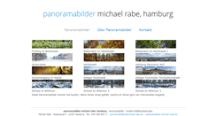 Desktop Screenshot of panoramabilder.michael-rabe.de